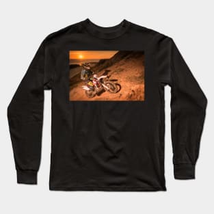 Enduro bike rider Long Sleeve T-Shirt